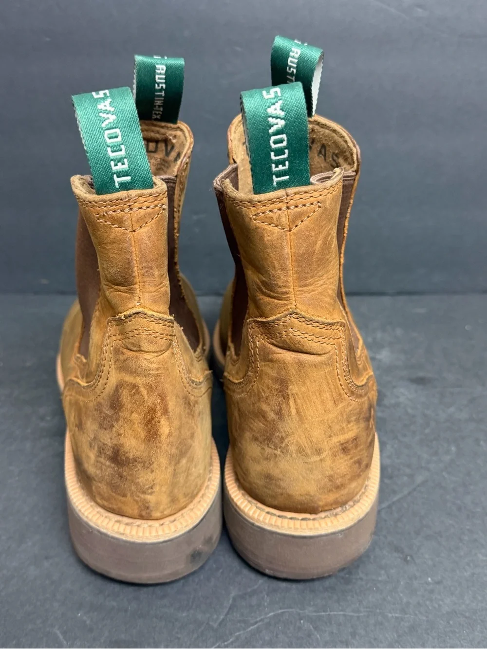 Tecovas Men's Rugged Chelsea Cowhide Boots, Style# M10080CSH, Size 10 D $265